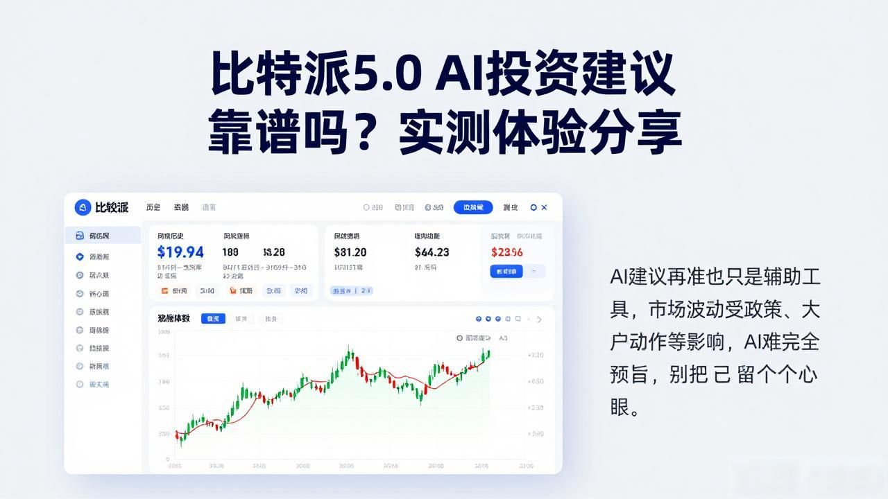 比特派5.0 AI投资建议 靠谱吗？实测体验分享