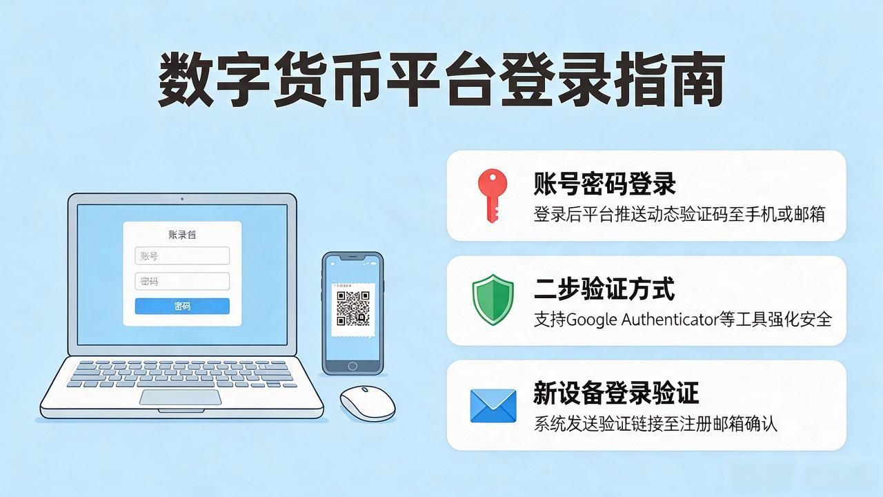 数字货币平台怎么登录？手把手教你顺利进入账户