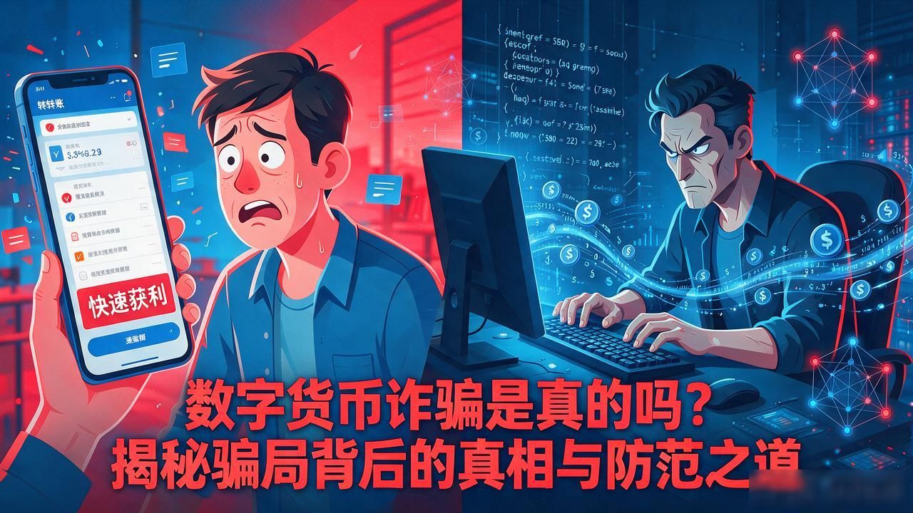 数字货币诈骗是真的吗？揭秘骗局背后的真相与防范之道
