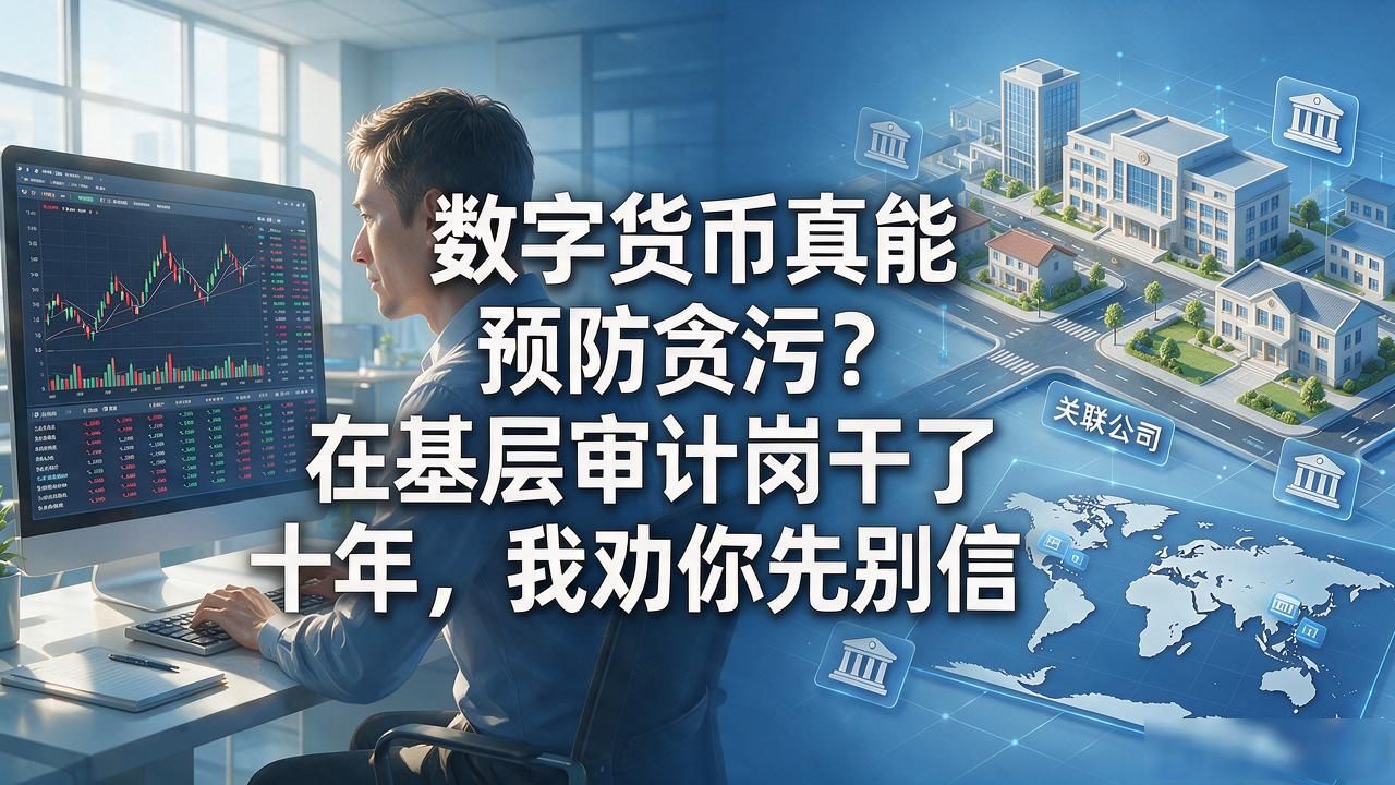 数字货币真能预防贪污？在基层审计岗干了十年，我劝你先别信