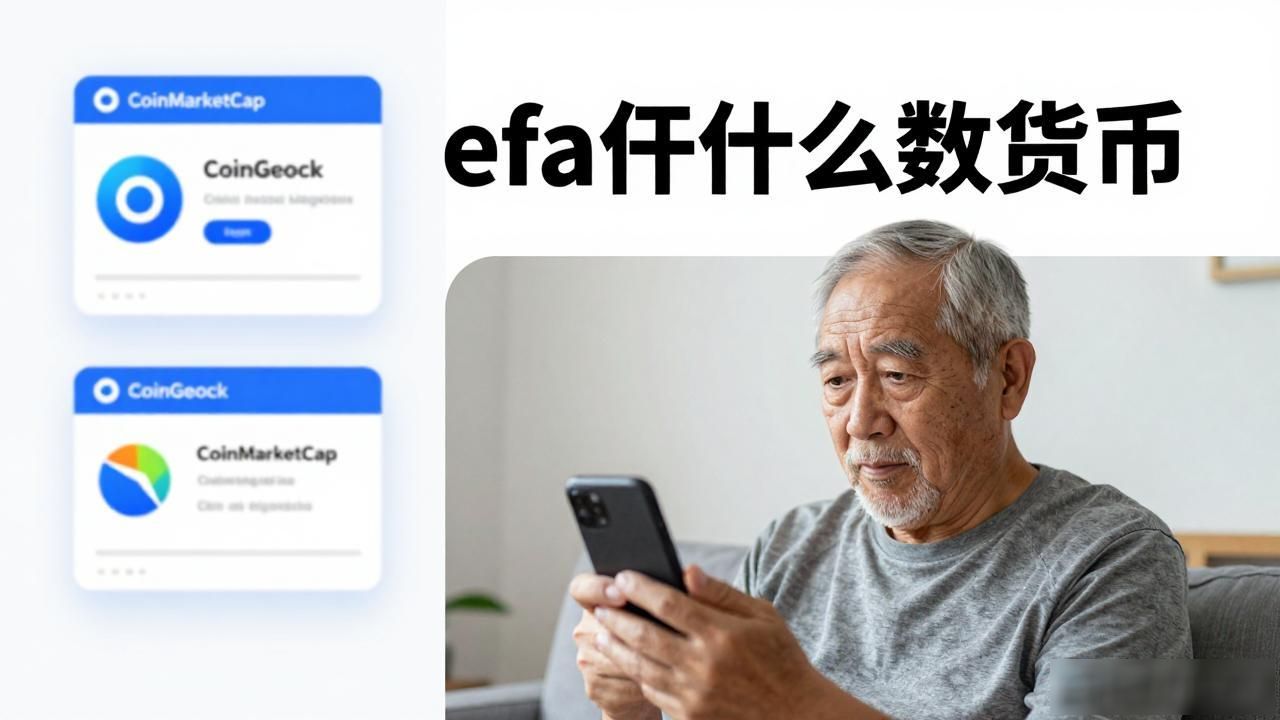 搜efa是什么数字货币的人，花两分钟看懂它到底是个啥