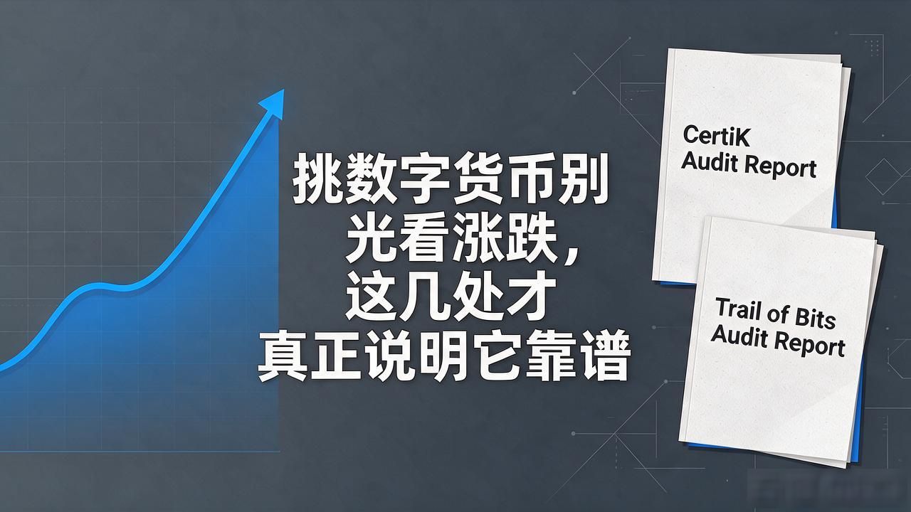 挑数字货币别光看涨跌，这几处才真正说明它靠谱