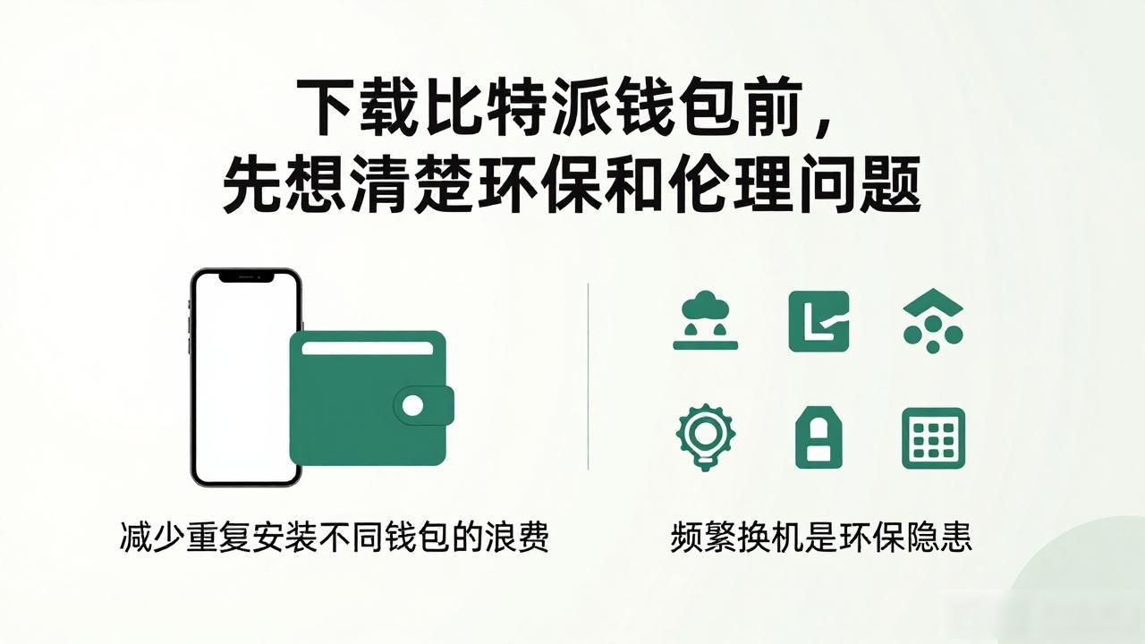 下载比特派钱包前，先想清楚环保和伦理问题