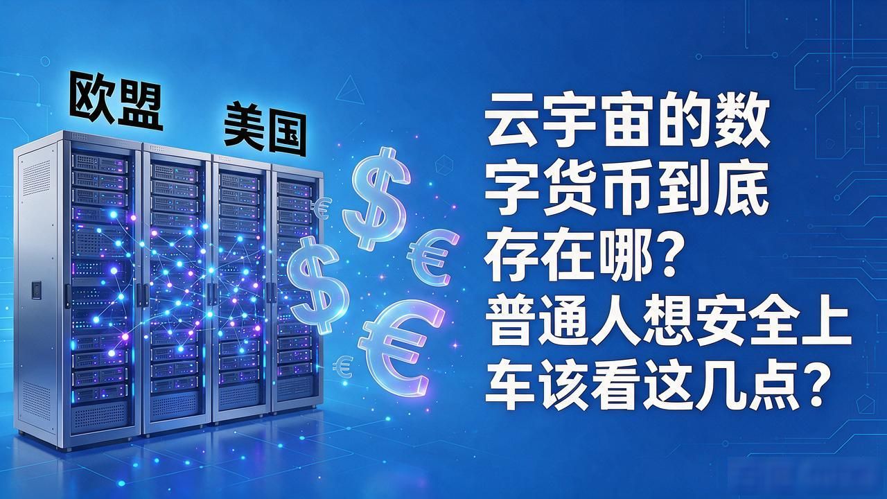 云宇宙的数字货币到底存在哪？普通人想安全上车该看这几点