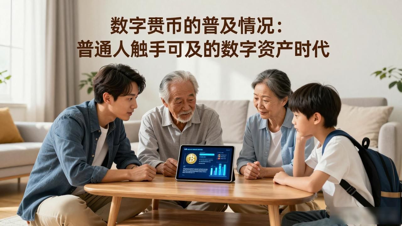 数字货币的普及情况：普通人触手可及的数字资产时代