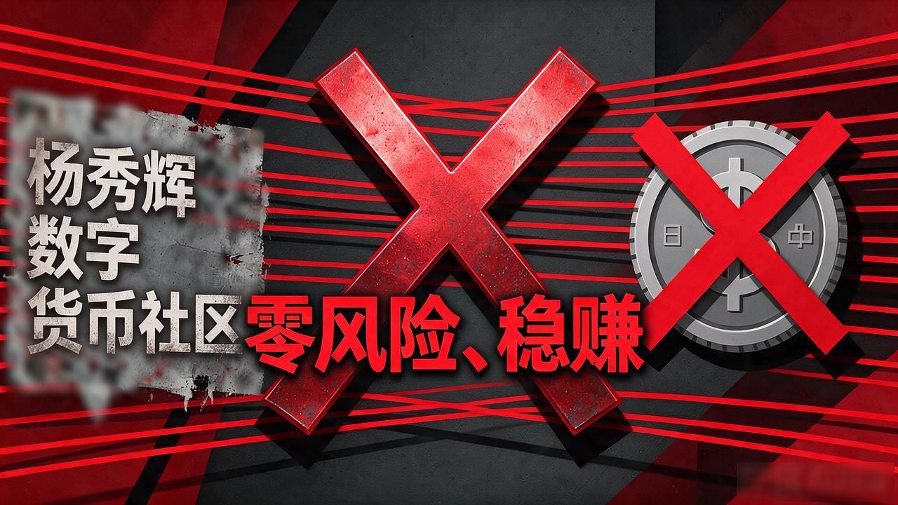 杨秀辉数字货币社区靠谱吗？普通人入局前必须看清这几点